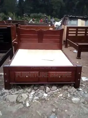 Mahogany Wooden Bed Frame