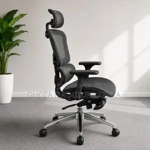 Orthopedic Reclining Mesh Boss Chair With Footrest