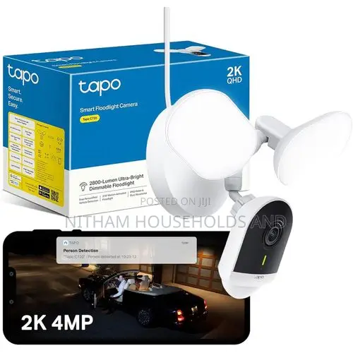 TP-Link Tapo C720 Outdoor Smart Camera Floodlight