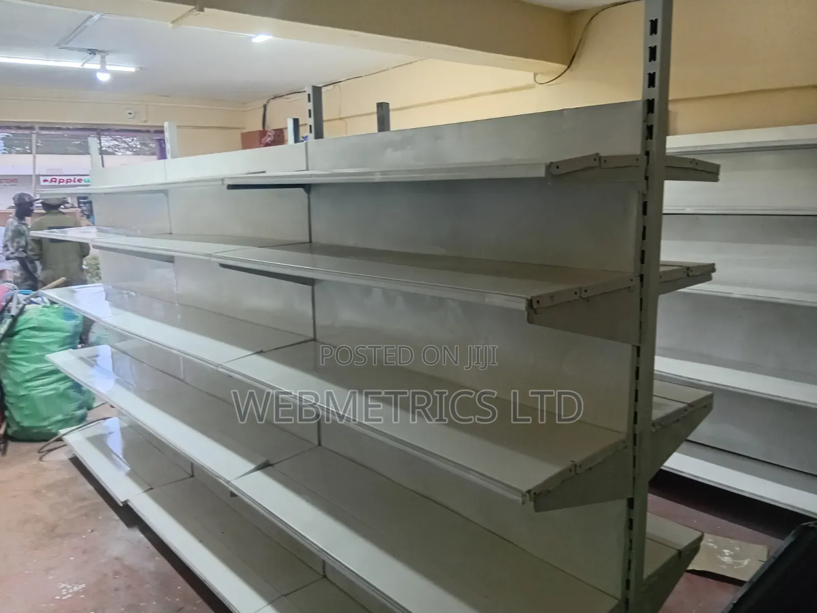 Supermarket Double Shelves