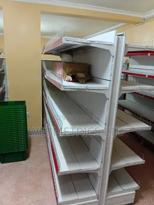Two Sided Supermarket Shelves