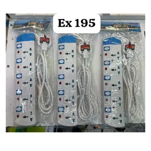 *Ex 195 Five Way Socket Power Extension Cable*