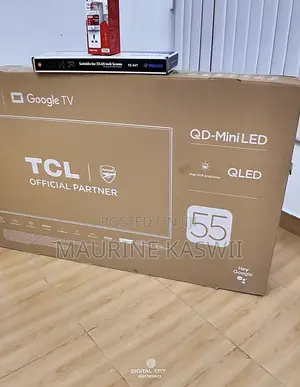 TCL 55”C6k Qd-Miniled Qled Google