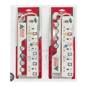 5way Extension With Surge Protector and 2usb 1type C Slots*
