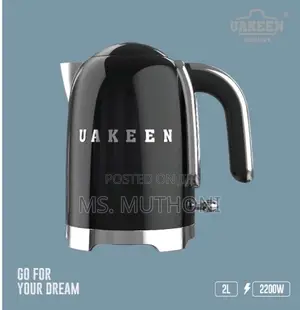 Black 2l Premium Electric Kettle