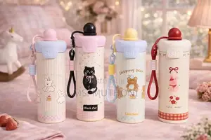 Cute Girls Insulated Water Bottle, 750ml,