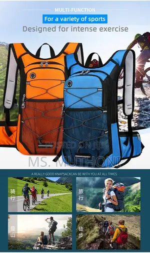 Outdoors Light Weight Backpack for Cycling, Bike Riding, Walks, Etc