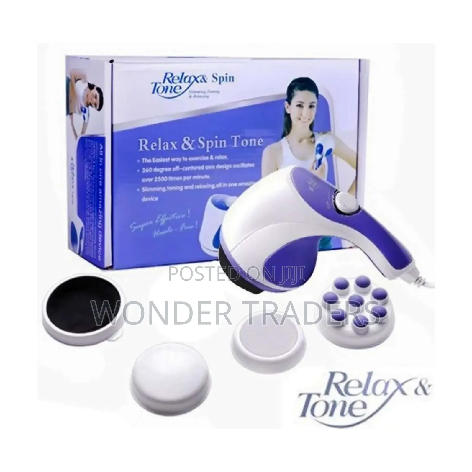 Relax Spin Tone Full Body Massager Relax and Spin Machine
