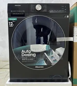 Hisense Wd5s1245bb 12kg Front Load Wash Dry Washing Machine