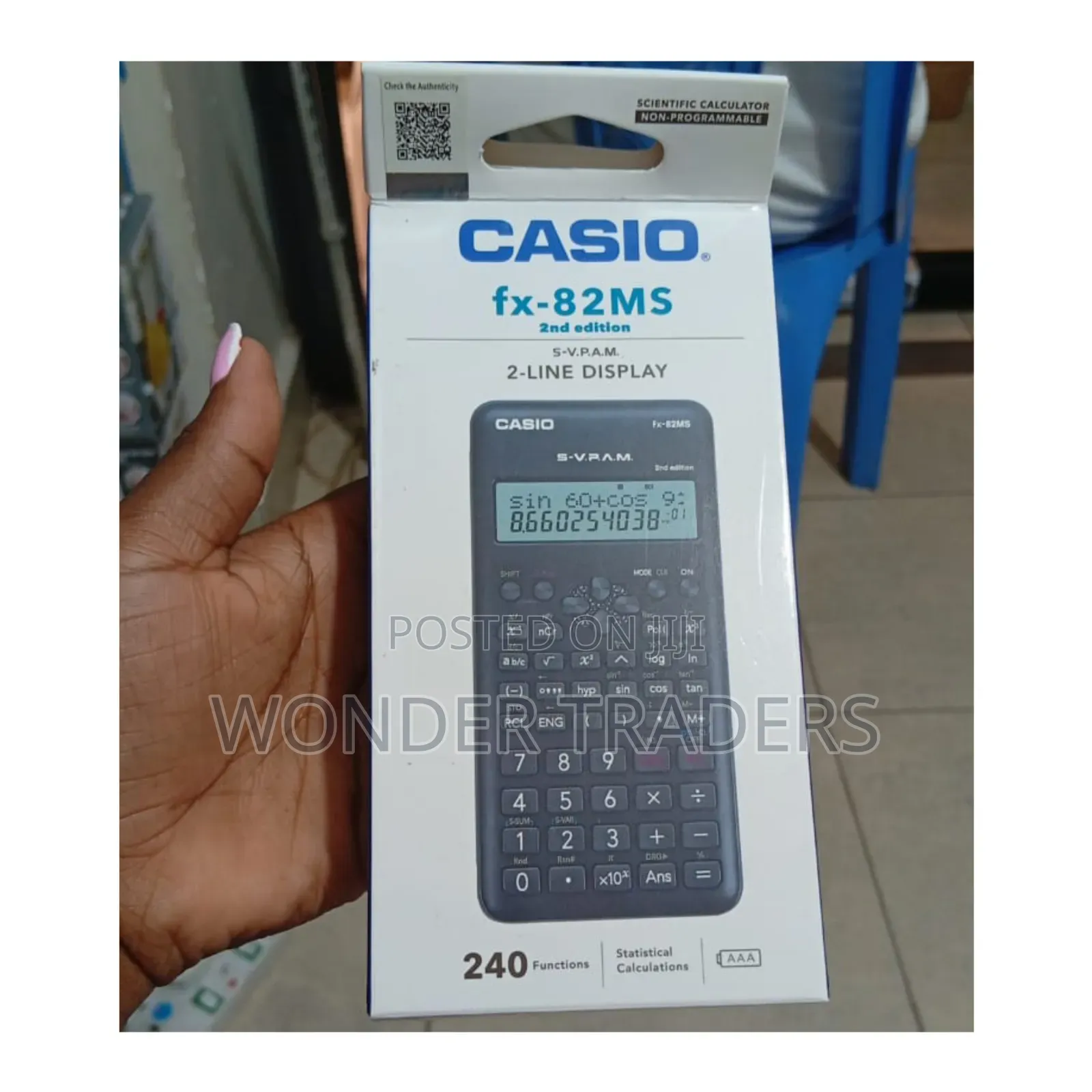 Casio Fx- 82 Ms 2nd Edition Calculator