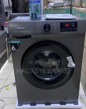 Hisense 6kg Washer Automatic Front Load-Silver