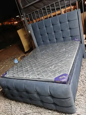5x6 +Johari Fiber Mattress Harsh Gray