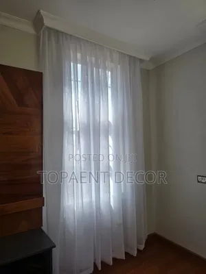 Light Free,Pure White, Elegant Window Sheers