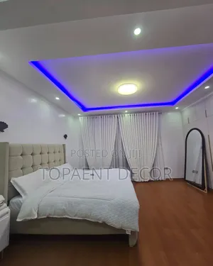 Plain White.With Huge Gathers, Bedroom Window Curtains