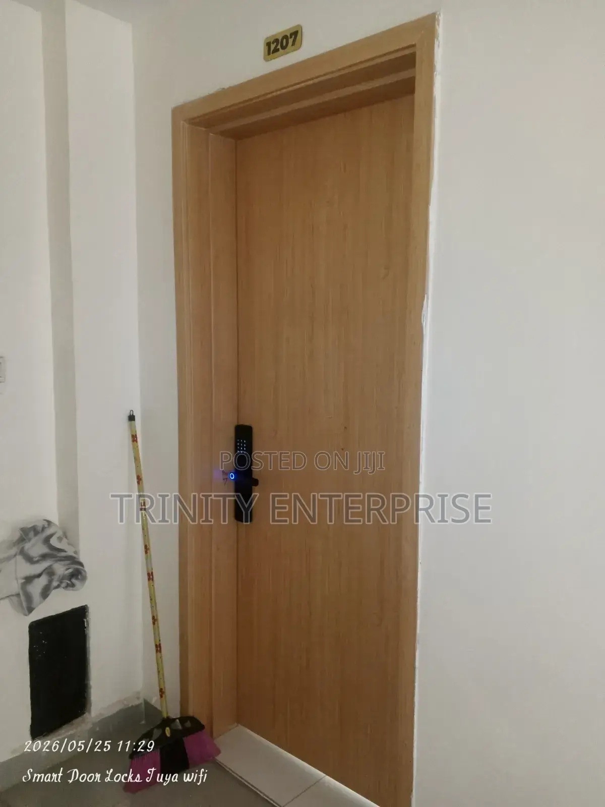 Smart Lock Smart Fingerprints Passwords Cards App Digital App Control