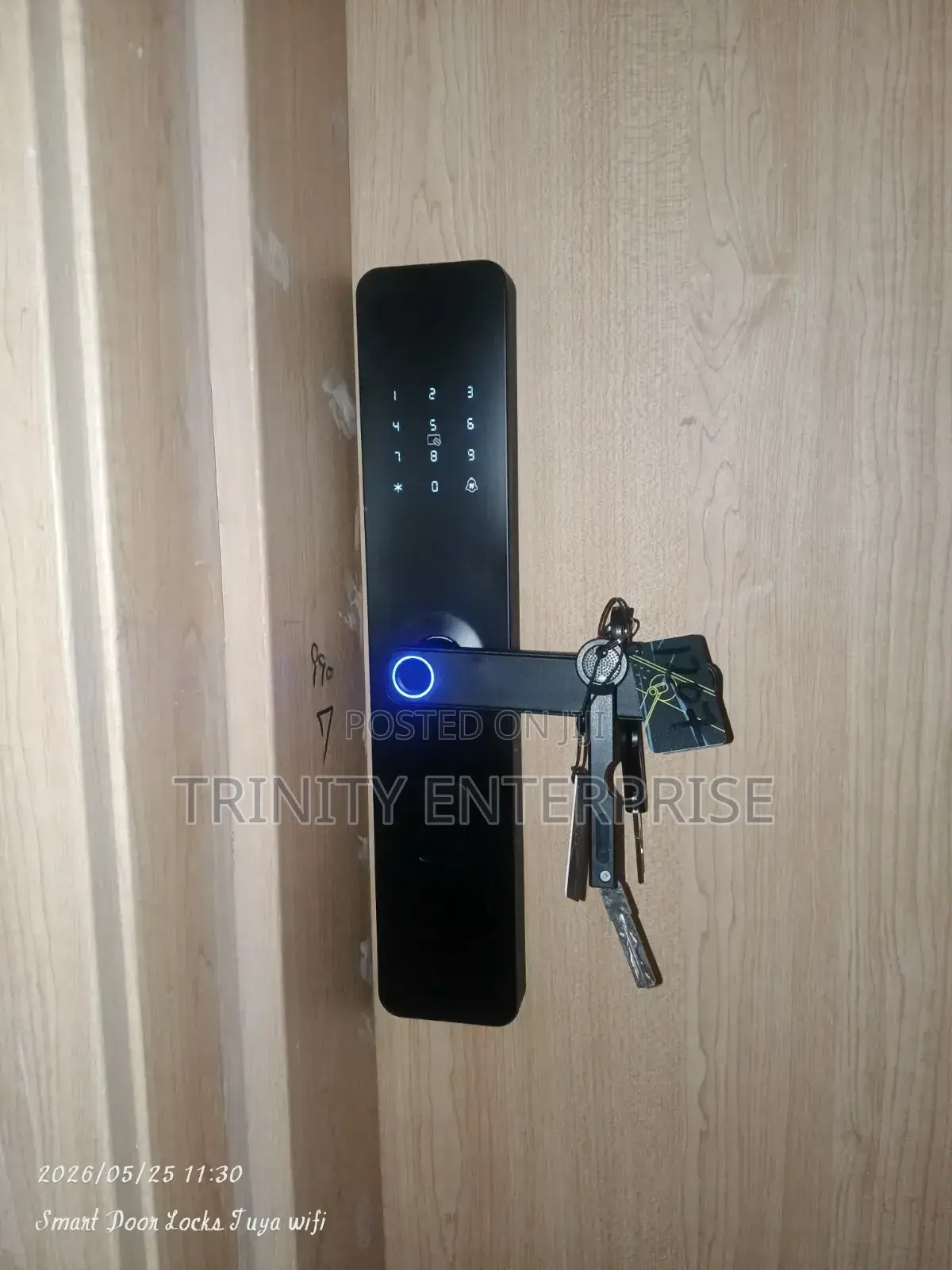 Smart Lock Wifi Smart Biometric Fingerprints Password Door Lock