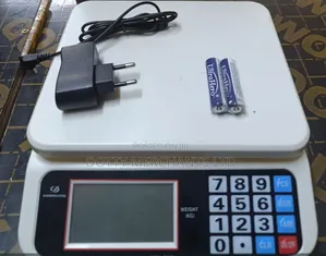 Digital Weighing Scale With Cable Battery
