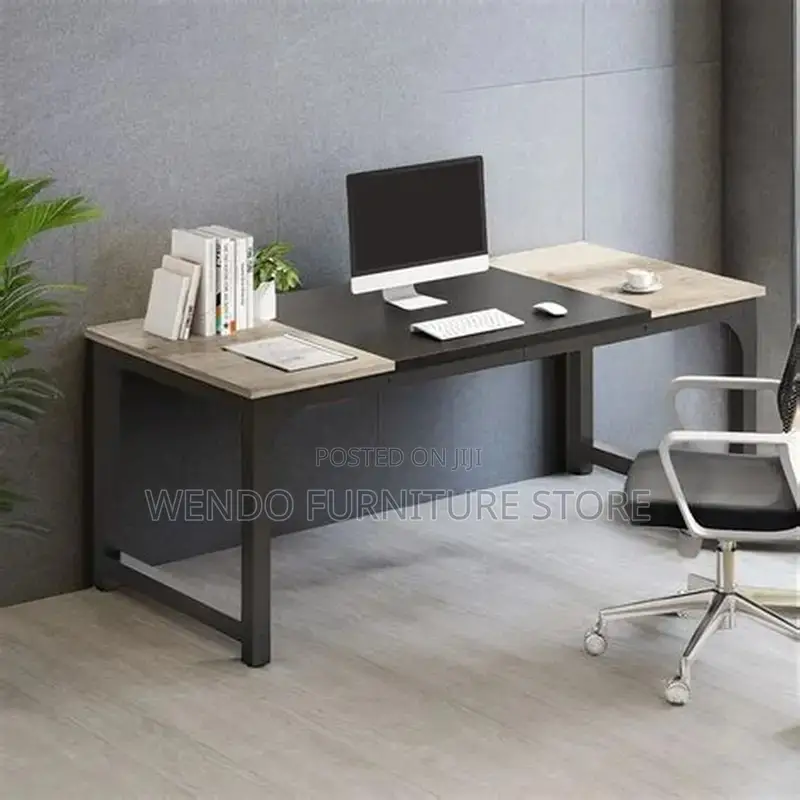 Office Table; 1.2/ 1.4 Meters Wooden Top Computer Desk