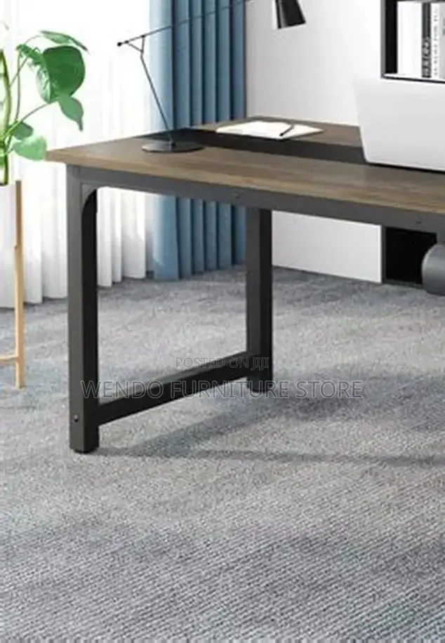 Office Table; 1.2/ 1.4 Meters Wooden Top Computer Desk