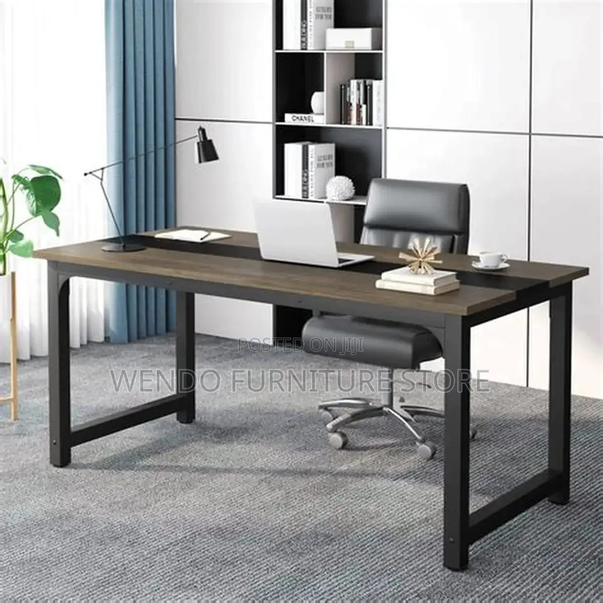 Office Table; 1.2/ 1.4 Meters Wooden Top Computer Desk