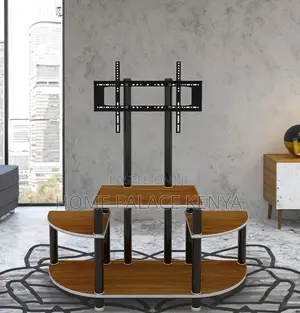 Tv Cabinet: Wooden Panel Tv Unit With Bracket for 32 to 70 Inch
