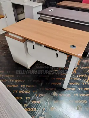 1.2m Office Desk With Metallic Frame in Nairobi – Modern Durable