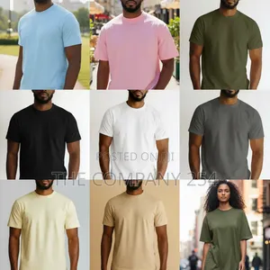 Quality Casual Cotton Unisex Plain Cotton T Shirts