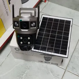 Dual-Lens 4g Solar Powered CCTV Cameras Outdoor Surveillance Camera