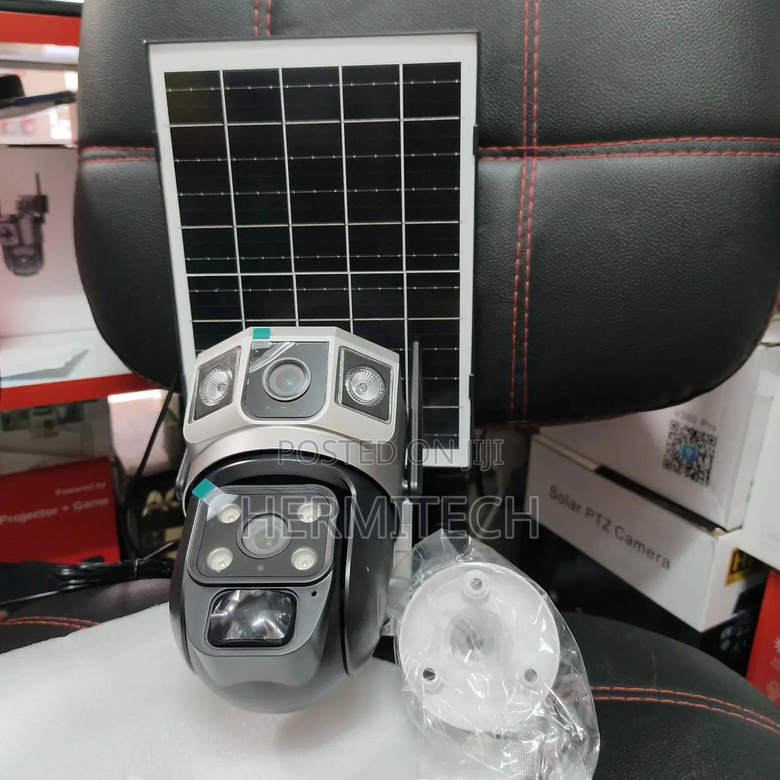 Dual-Lenses 4g Solar Powered CCTV Cameras