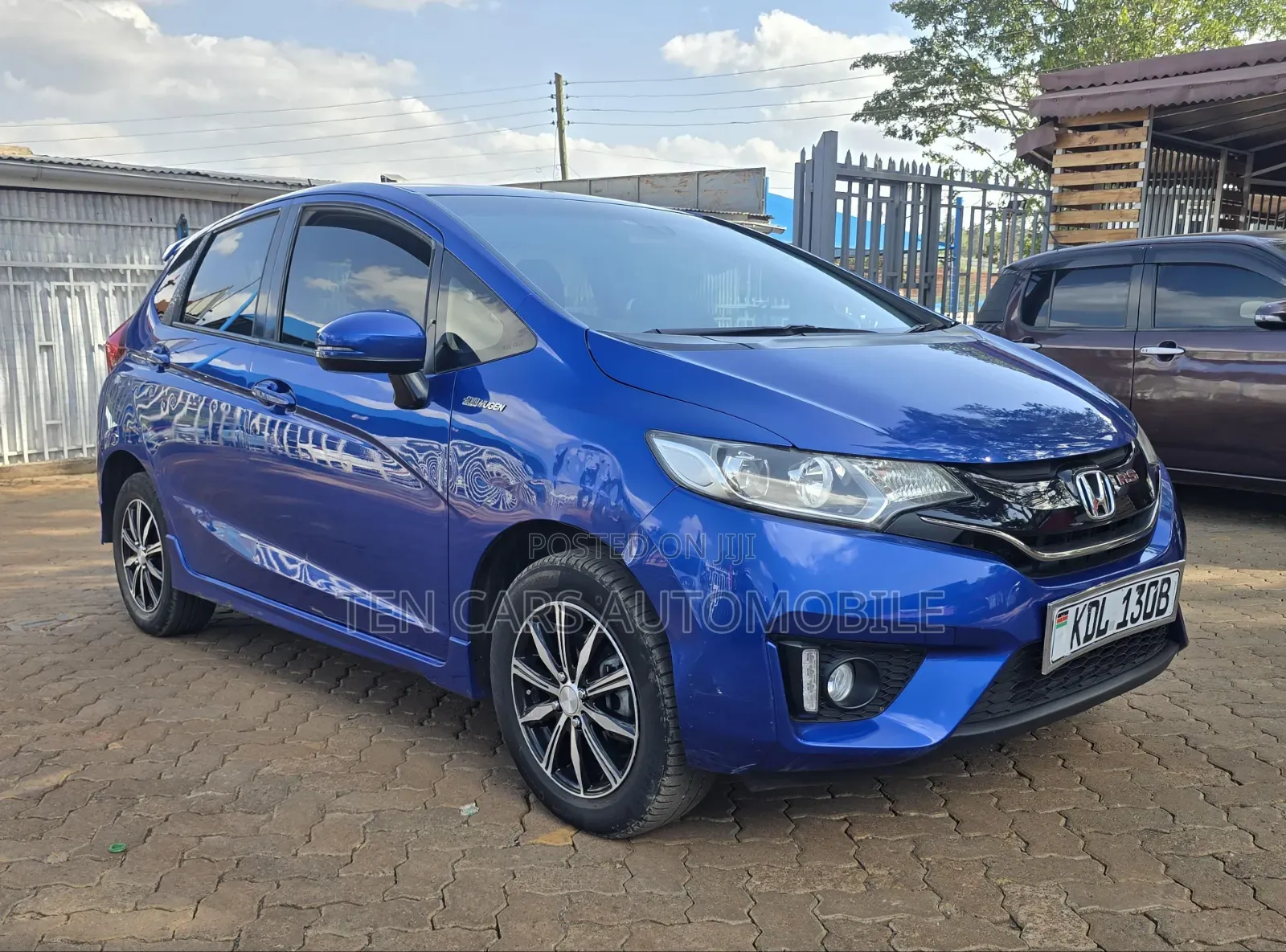 Honda Fit 2015 Blue