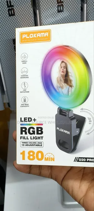 Plokama Portable Led Video Light For Smartphones