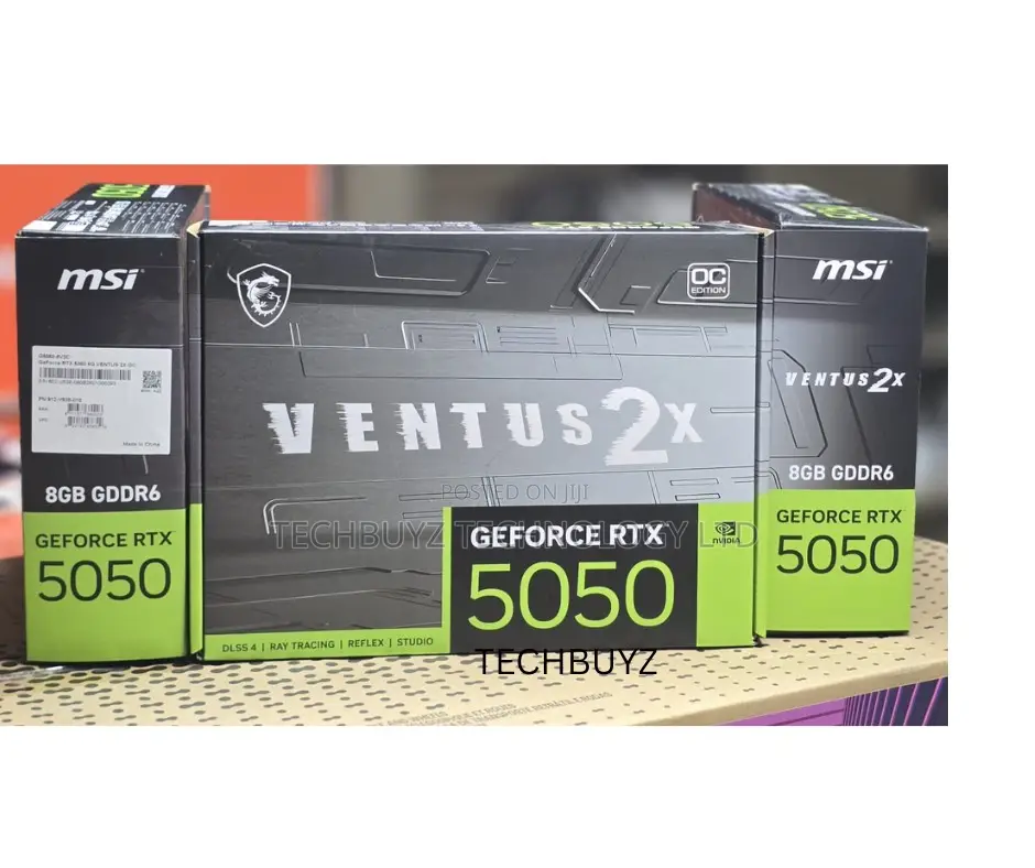 Msi Geforce Rtx5050 8g Ventus 2x Oc Graphics Card