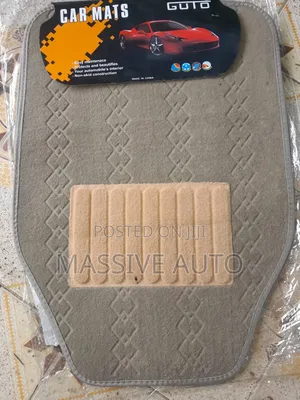 Buy Universal Woolen Car Floor Mats/ Baige Colour
