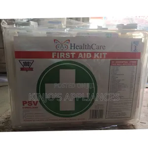 First Aid Kit With PSV Written