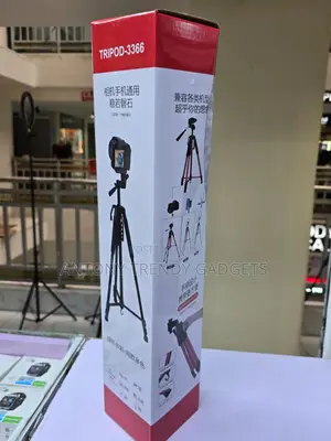 Tripod 3366 Professional Camera Stand for DSLR Mobile