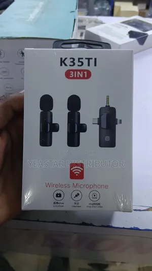 K35ti 3-in-1 Wireless Microphone System.