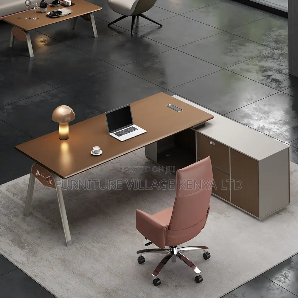 1.6 Meters Imported L-Shaped Workspace Table