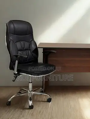 Office Chairs; Leather High Back Swivel Home Office Recliner Chairs