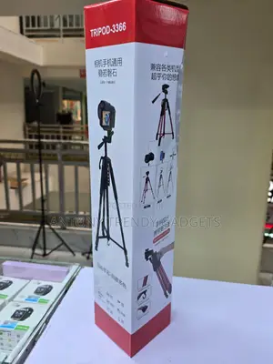 3366 Aluminium Camera Tripod Portable Phone Stand