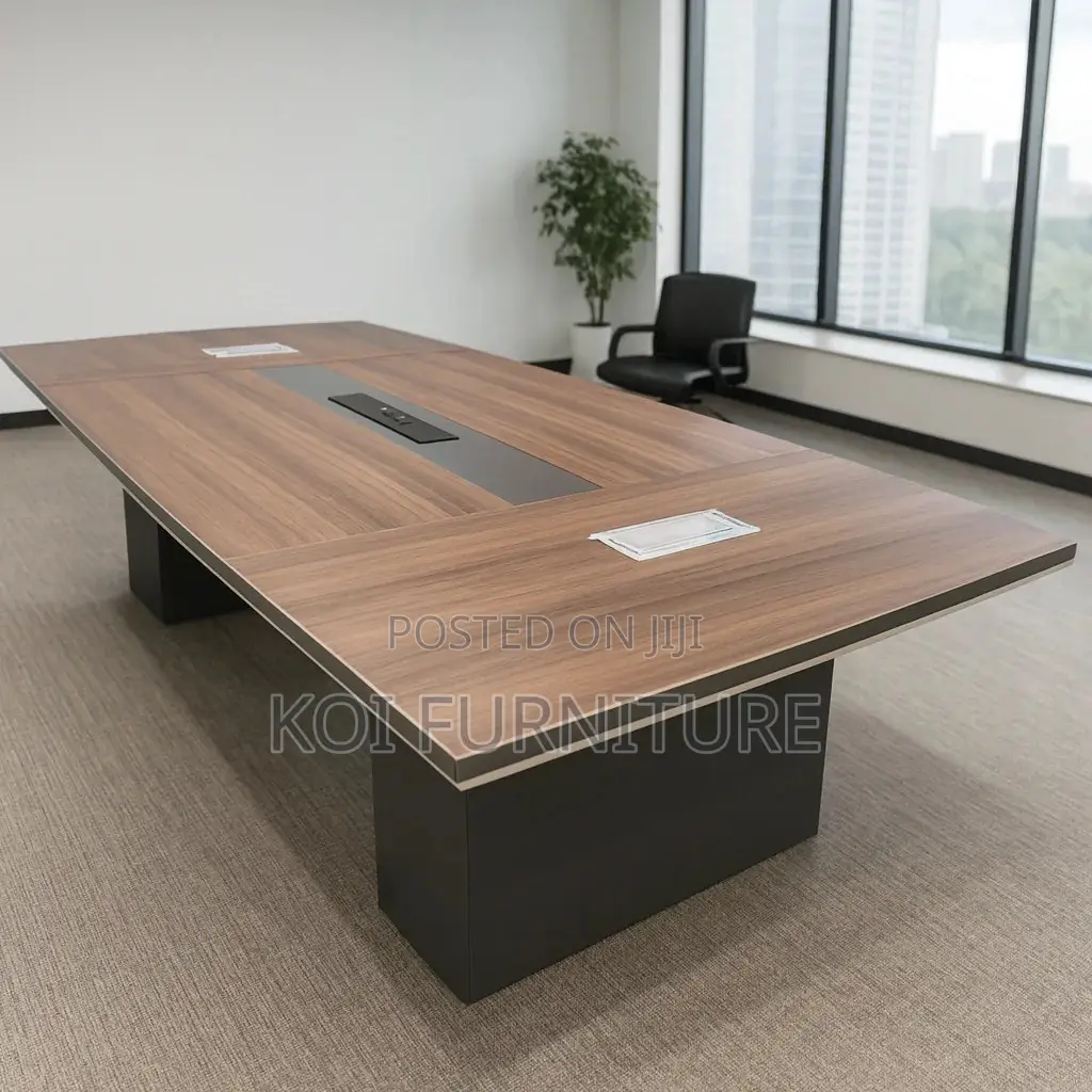 Boardroom Table; 3 Meters Executive Rectangular Senior Boadroom Table