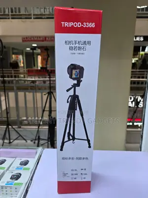 Tripod 3366 Professional Camera Mobile Holder Stand