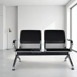 Office Bench : 2-Seater Linked Office Waiting Bench