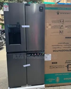 Hisense 470l Inverter 4-Door Fridge With Led Light
