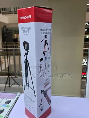 Aluminium Tripod-3366 Camera Stand for Video Photos