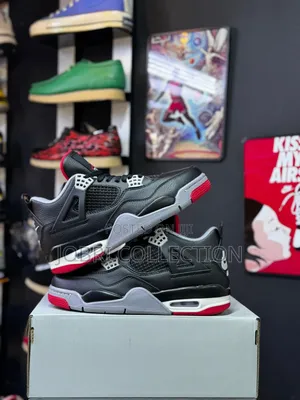 Nike Air Jordan 4 "Bred Reimagined" Sneakers