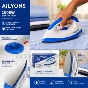 Iron Box Ailyons Electric Dry Iron Boxes 1000watts