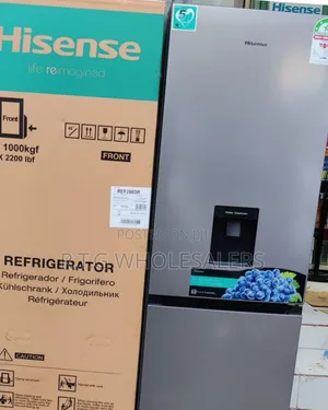 Hisense 230l Double Door Bottom Freezer Fridge No Frost
