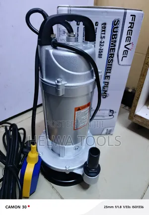 Submersible Pump, 1hp, 32 M Head