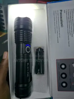 P50 Led Torch High Brightness Waterproof Zoom Light