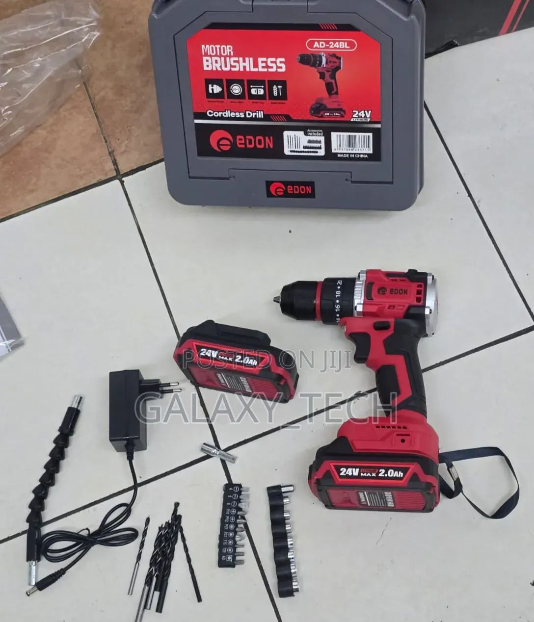 24v Edon Rechargeable Brushless Hammer Drills